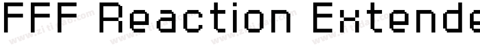 FFF Reaction Extended字体转换